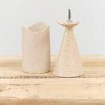 Virginia SIN Ceramic Swell Utensil Holder in Salt