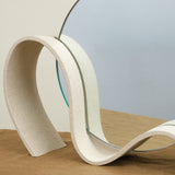 Virginia Sin Home Mirrors Wavee Table Mirror Stoneware / 16.5” W X 4” D X 13.5” H