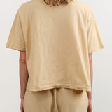 Wol Hide Apparel Womens Tees Box Tee in Barley