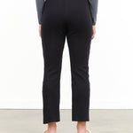 Full Length Cotton Easy Legging in Black by Wol Hide Designer 