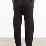 Warm Cotton Easy Sweat Pants in Black by Wol Hide Designer 