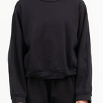 Easy Sweatshirt by Wol Hide in Black