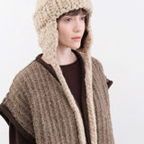 Wol Hide Accessories Hats Handknit Hat in Putty Putty / One Size