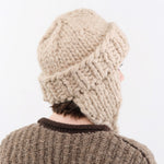Wol Hide Accessories Hats Handknit Hat in Putty Putty / One Size