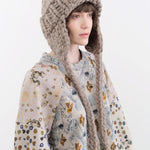 Wol Hide Accessories Hats Handknit Hat in Slate Slate / One Size