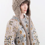 Wol Hide Accessories Hats Handknit Hat in Slate Slate / One Size