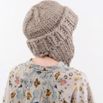 Wol Hide Accessories Hats Handknit Hat in Slate Slate / One Size