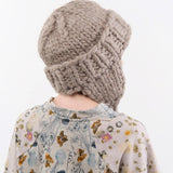 Wol Hide Accessories Hats Handknit Hat in Slate Slate / One Size