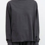 Wol Hide Apparel Womens Tees Loose Mockneck