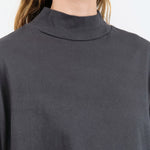 Wol Hide Apparel Womens Tees Loose Mockneck