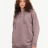 Wol Hide Popover Hoodie in Mushroom