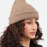 Earth Skinny Rib Hat by Wol Hide