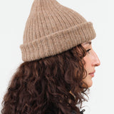 Skinny Rib Hat by Wol Hide in Earth