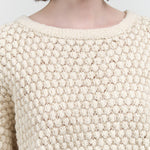 Bone Textured Pullover by Wol Hide