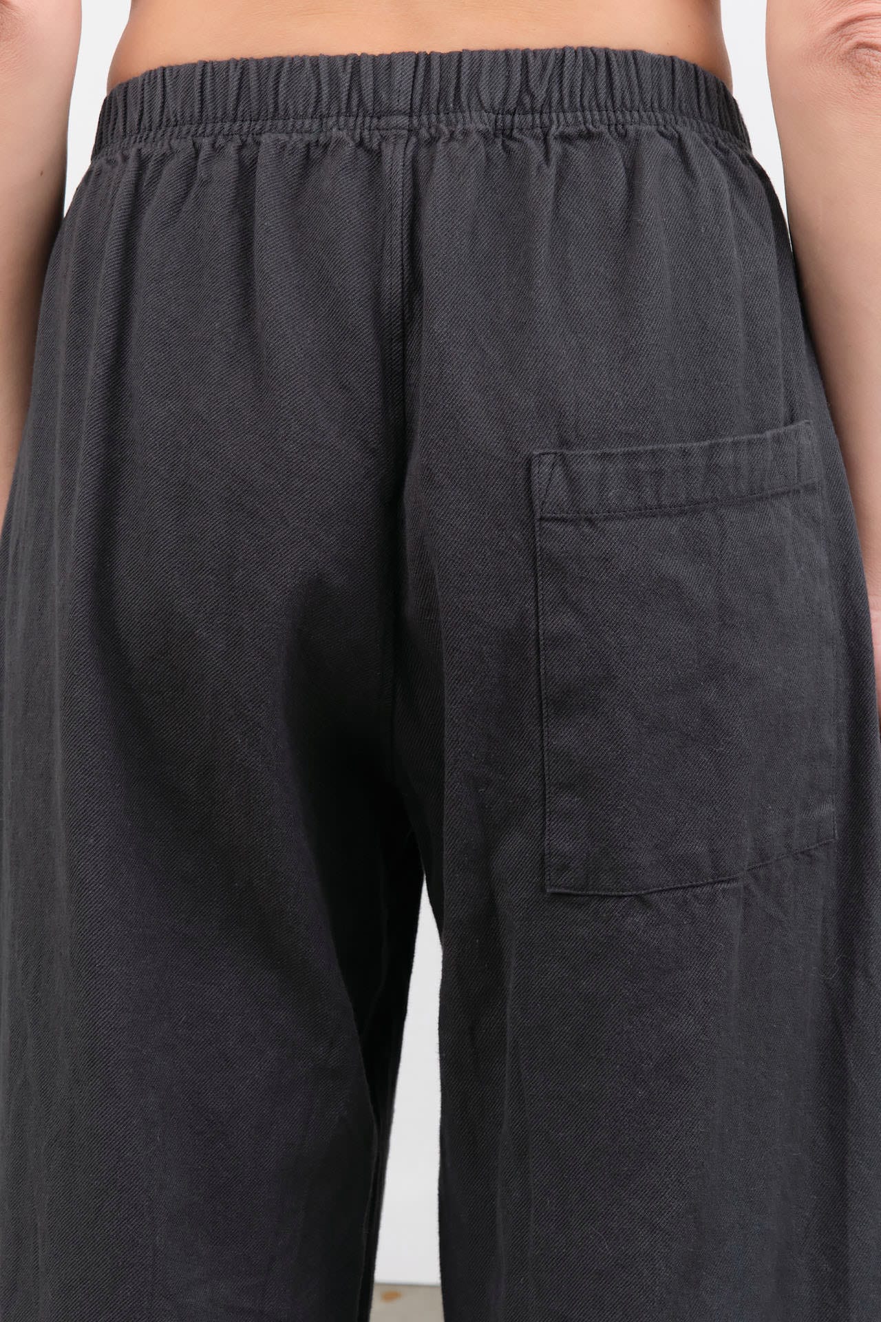 Wol Hide Apparel Womens Pants Wide Twill Trouser in Mineral