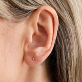 WWAKE Jewelry Earrings Diamond Nugget Earring 10K Yellow Gold / Single