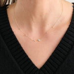 WWAKE Jewelry Necklaces Linear Chain Necklace