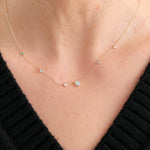 WWAKE Jewelry Necklaces Linear Chain Necklace