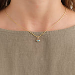 WWAKE Jewelry Necklaces Opal Heart Charm Australian Opal / Charm Only