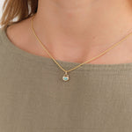 WWAKE Jewelry Necklaces Opal Heart Charm Australian Opal / Charm Only