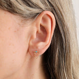 WWAKE Jewelry Earrings Opal Linn Earring 14K Yellow Gold / Single