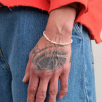 WWAKE Jewelry Bracelets Pearl Collage Bracelet Pearl / 6.75" Chain