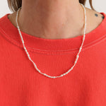 WWAKE Jewelry Necklaces Pearl Collage Necklace Pearl / 18-20" Chain