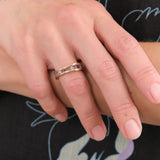 WWAKE Jewelry Rings Sapphire Float Ring Sapphire / 7