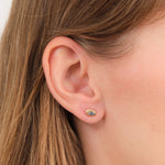 WWAKE Jewelry Earrings Sapphire Tempo Earring Sapphire / Single