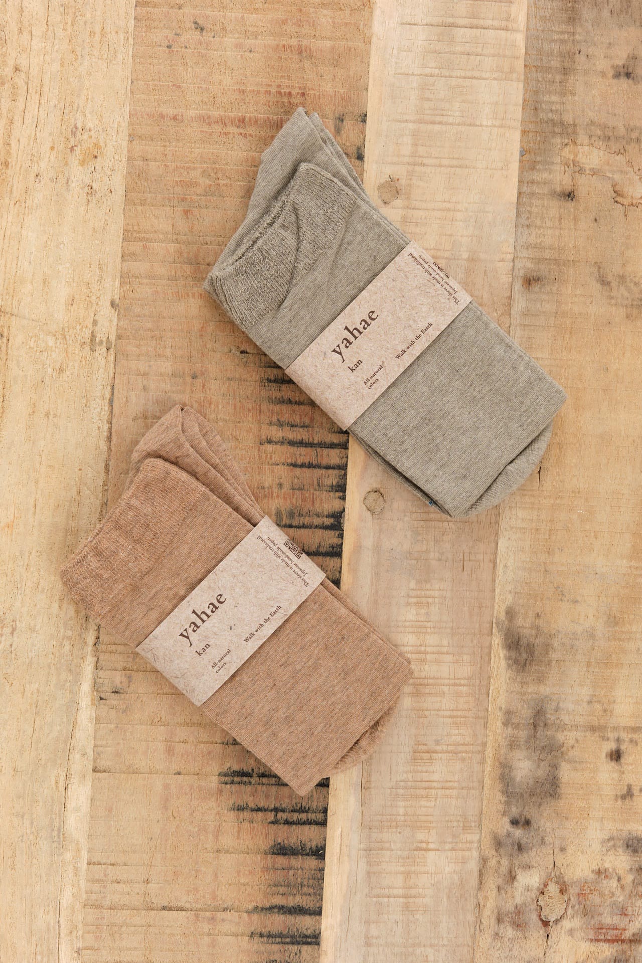 Yahae Accessories Socks and Tights Kan Organic Cotton Yak Knee Socks