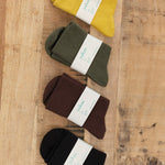 Yahae Accessories Socks and Tights Sui Organic Cotton Plain Socks