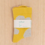 Yahae Accessories Socks and Tights Sui Natural Dot Organic Cotton Socks Yellow / Small