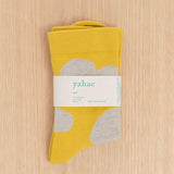 Yahae Accessories Socks and Tights Sui Natural Dot Organic Cotton Socks Yellow / Small