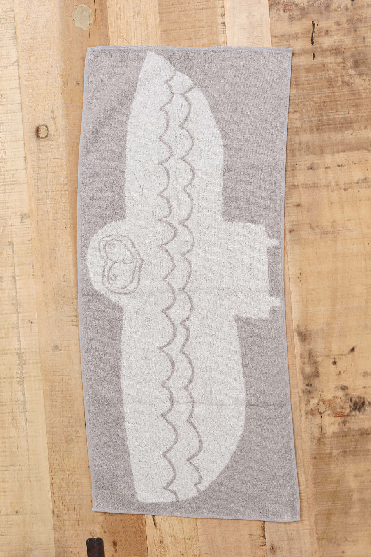 Yoshii Home Bath Towels Animal Hand Towel Owl Grey / 32" L X 14.25" W