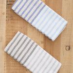 Yoshii Home Bath Towels Linen Border Hand Towel