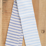 Yoshii Home Bath Towels Linen Border Hand Towel Navy