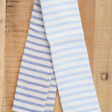 Yoshii Home Bath Towels Linen Border Hand Towel Navy