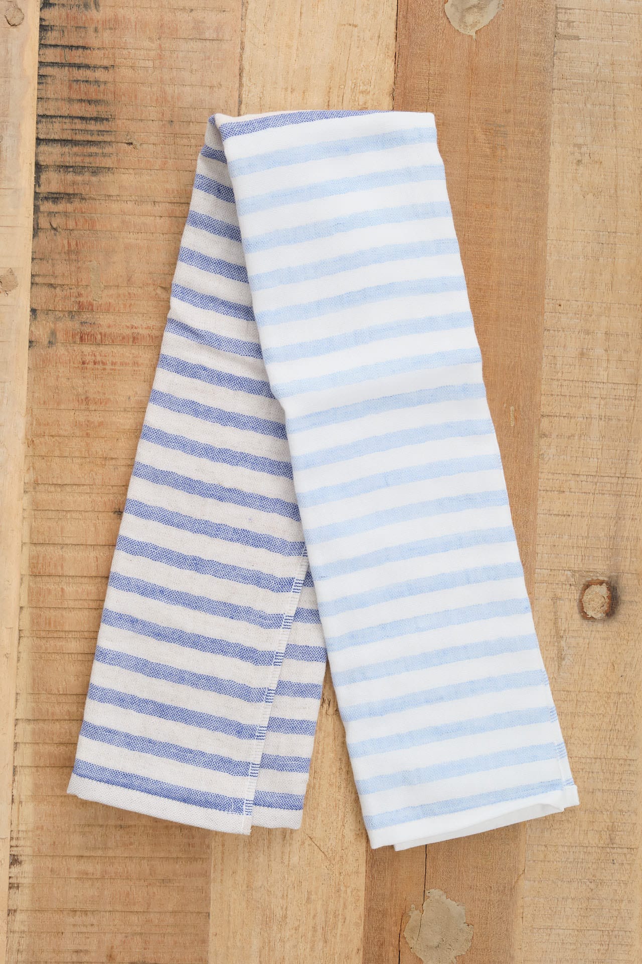 Yoshii Home Bath Towels Linen Border Hand Towel Navy