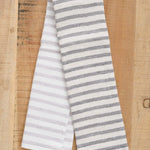 Yoshii Home Bath Towels Linen Border Hand Towel Black