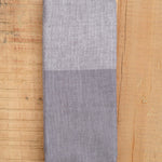Yoshii Home Bath Towels Two-Tone Chambray Hand Towel Black / 31.5" L X 13" W