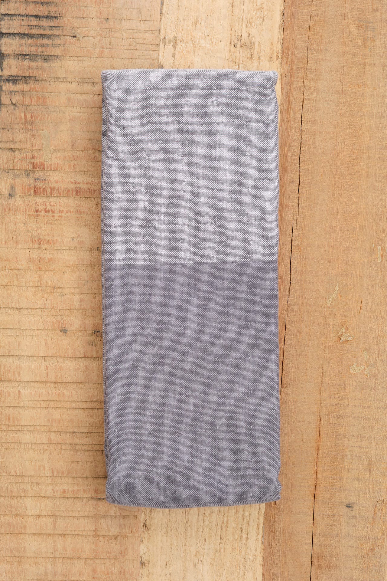 Yoshii Home Bath Towels Two-Tone Chambray Hand Towel Black / 31.5" L X 13" W