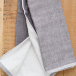 Yoshii Home Bath Towels Two-Tone Chambray Hand Towel