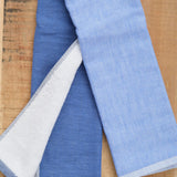 Yoshii Home Bath Towels Two-Tone Chambray Hand Towel