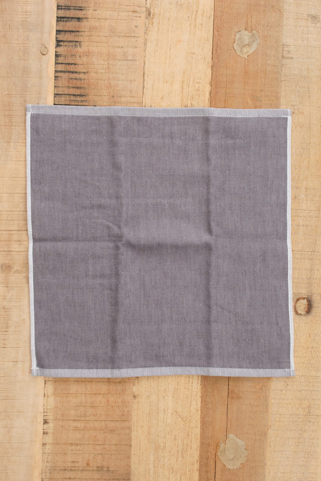 Yoshii Home Bath Towels Two-Tone Chambray Washcloth