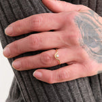 Young In The Mountains Jewelry Rings Valley Of The Moon Ring 14K Yellow Gold / 7