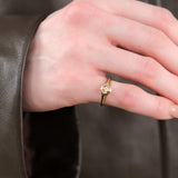 Young In The Mountains Jewelry Rings Amell Pinky Ring Montana Sapphire / 4