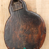Young In The Mountains Jewelry Necklaces Circ Necklace in Kingman Gold Green Turquoise 14K Yellow Gold / 18" Chain