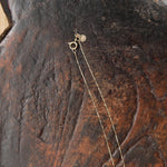 Young In The Mountains Jewelry Necklaces Circ Necklace in Kingman Gold Green Turquoise 14K Yellow Gold / 18" Chain