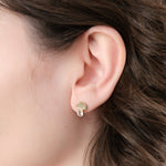 Young In The Mountains Jewelry Earrings Colorado White Topaz Aquilla Stud Earrings White Topaz / Pair