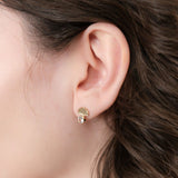 Young In The Mountains Jewelry Earrings Colorado White Topaz Aquilla Stud Earrings White Topaz / Pair